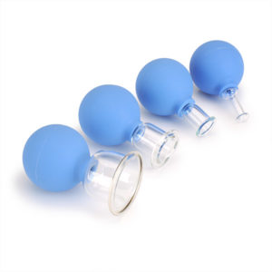 Glass Face Lifting and Drainage Cupping Therapy Set